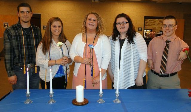 Career Center students are inducted into National Honor Society