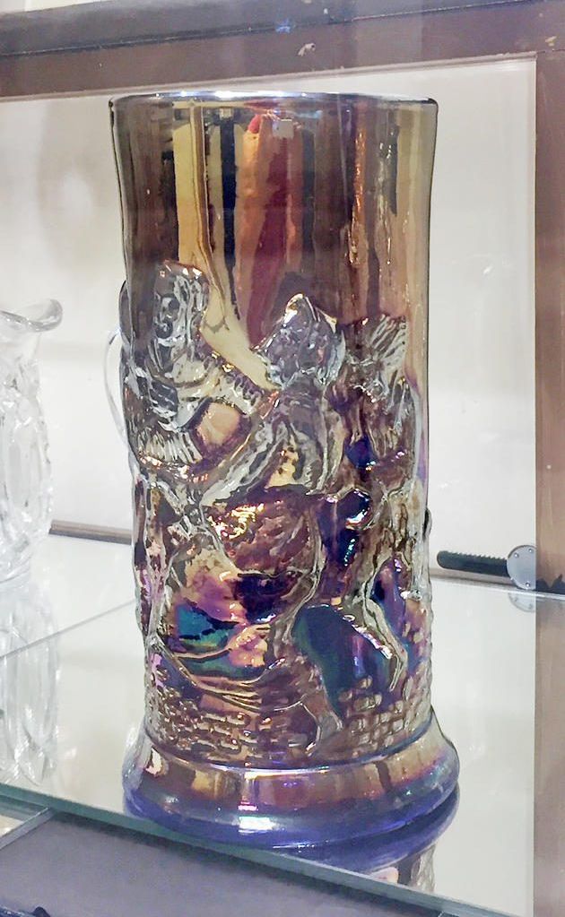 Cobalt blue People’s Vase finds a permanent home at Millersburg Glass Museum