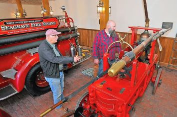 Commissioners dive into local lore on Historical Society tour