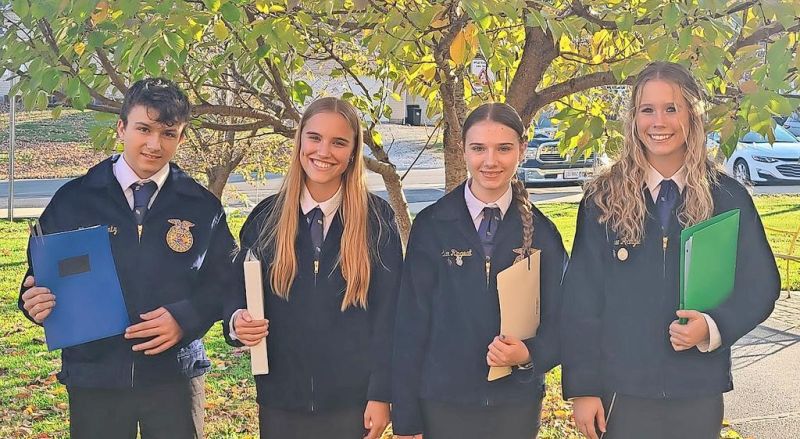 Contest brings firsts for WH FFA parliamentary team