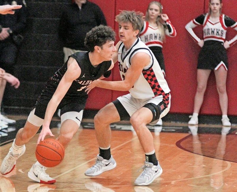 Caldwell is creative, but Hawks move into district title game