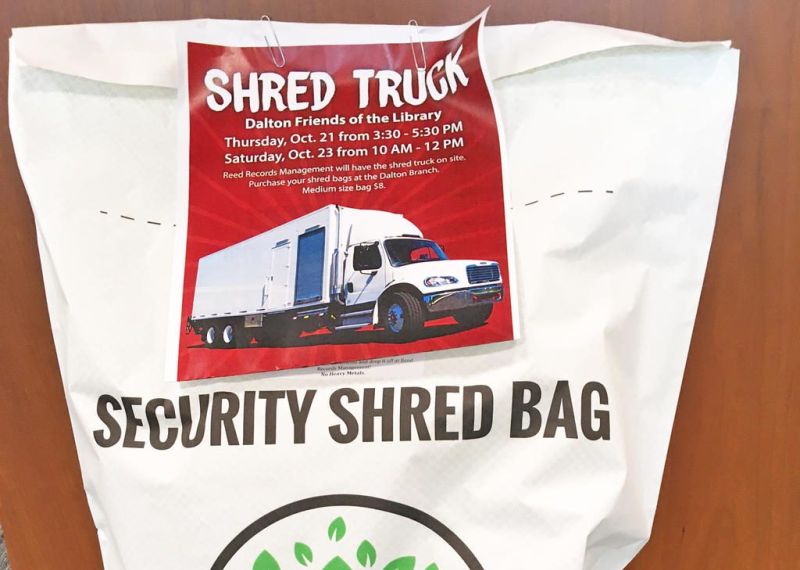 Dalton Library to hold shred event