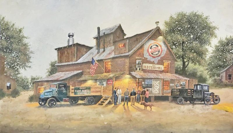 Dave Barnhouse painting celebrates local Farm Bureau centennial