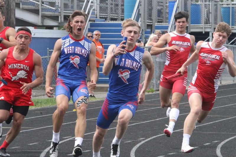 Odd finish sees Knights take second at Div. II district meet