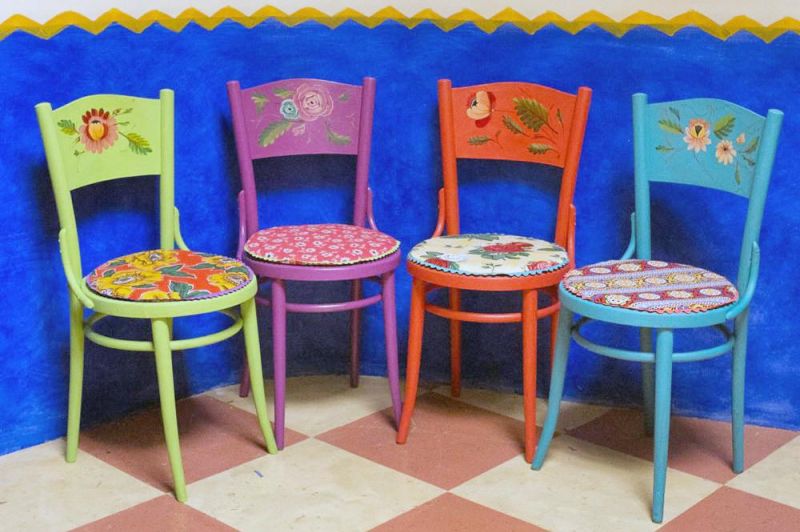 Decorative chairs to be auctioned to benefit Habitat