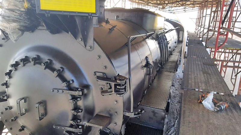 Dennison Railroad Depot Museum unveils engine