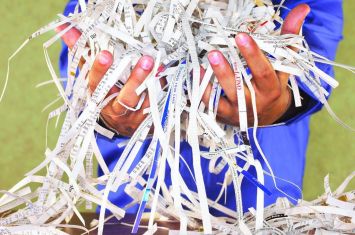 Document-shredding event to support the literacy coalition