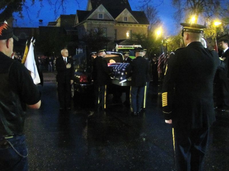 Fallen soldier comes home for the final time