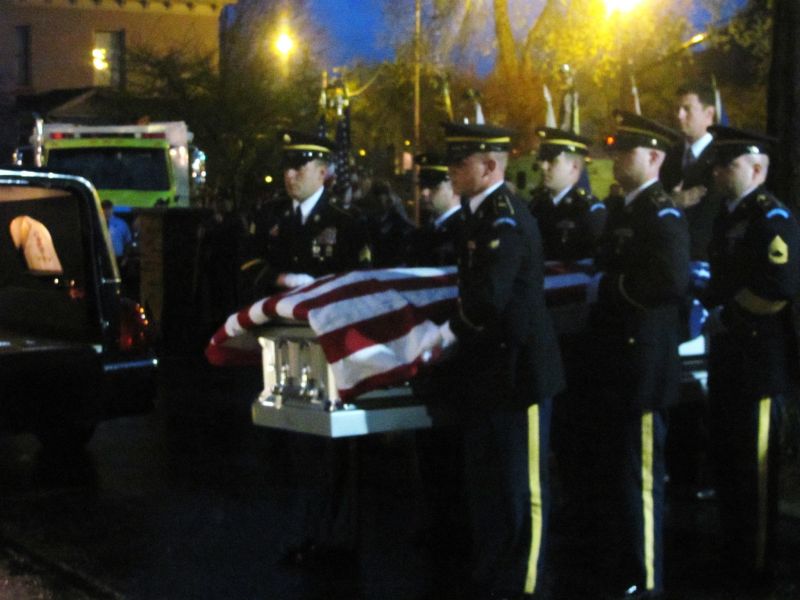 Fallen soldier comes home for the final time