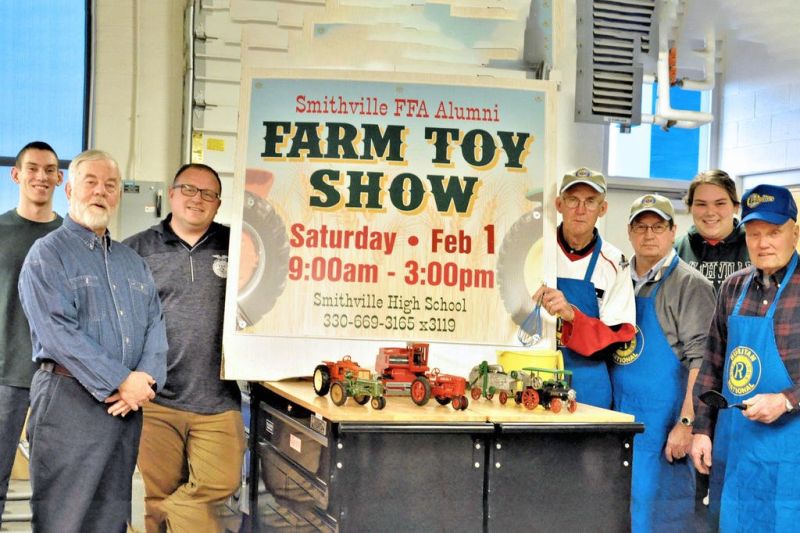 Farm Toy Show, Ruritan pancake breakfast Feb. 1