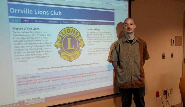 Fisher gives Orrville Lions Club website a new look