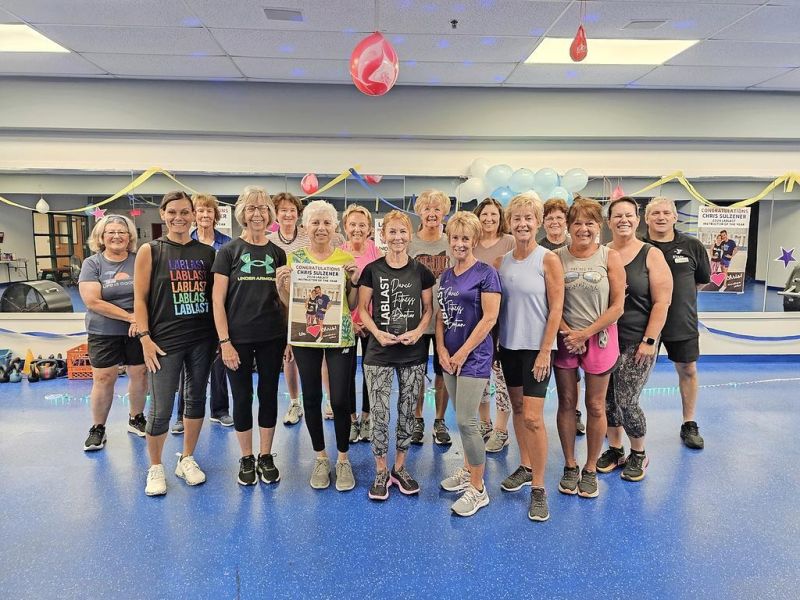 Fitness instructor recognized for her work