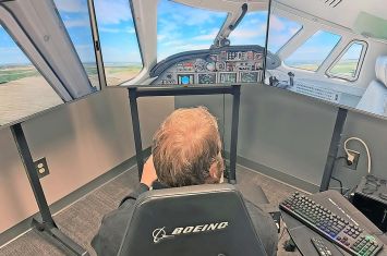 Flight simulator open to the public at Wayne County Airport