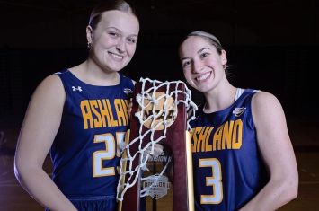 Former Hiland duo thriving for AU women’s basketball