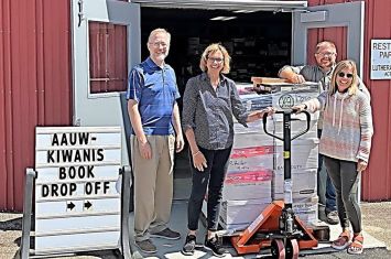 Grant ensures continuation of AAUW/Kiwanis book sale