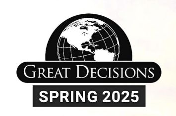 Great Decisions lecture series is back Feb. 20