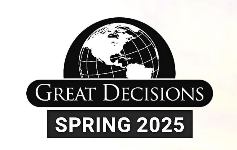 Great Decisions lecture series is back Feb. 20