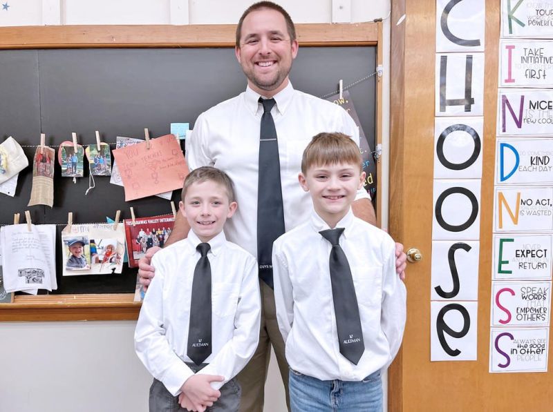 Guys with Ties program prepares Tusky Valley students for success