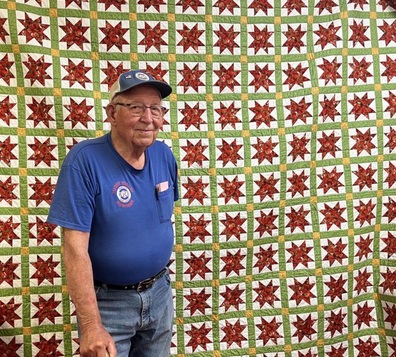 Handmade quilt to be raffled at Bolivar Strawberry Festival