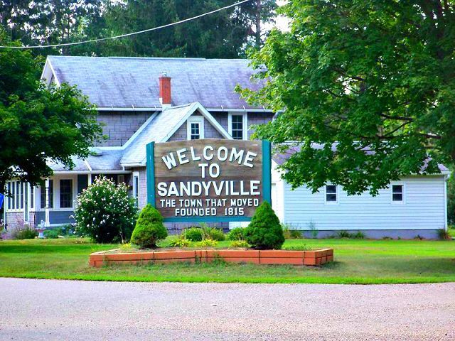 Happy 200th birthday to Sandyville: the town that moved