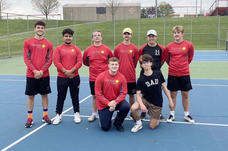 Hawks seniors celebrate tennis season to remember