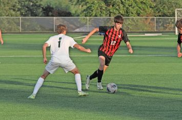 Hiland boys soccer rolls to 7-0 victory over Flames