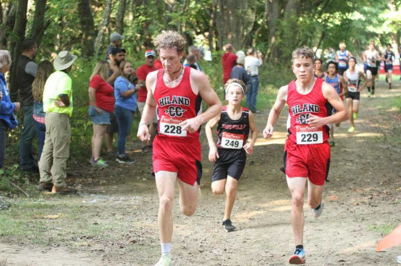 Hiland duo representing school in cross country