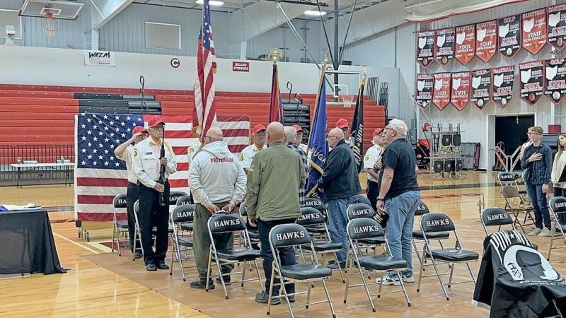 Hiland NHS relishes tradition of honoring veterans