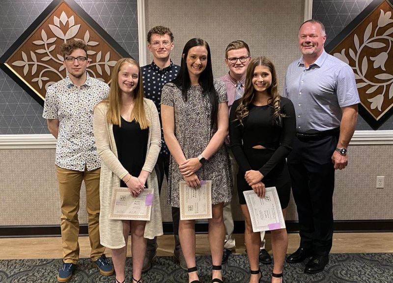 Hiland seniors honored at scholarship banquet