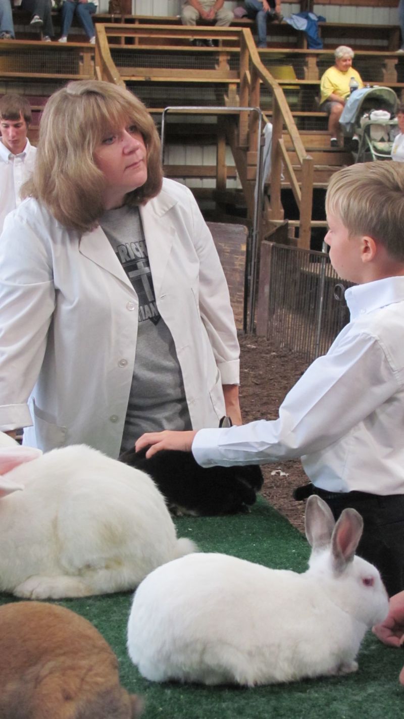 Hoppin great fun at Fair Rabbit Show