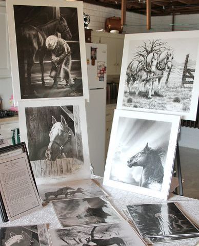 Horses, hope and an inspirational story embody the art of Andy Mast