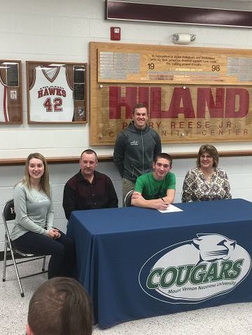 Hunter Yoder signs to run cross country at MVNU