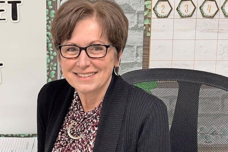 Leach inspires her students through dedicated teaching