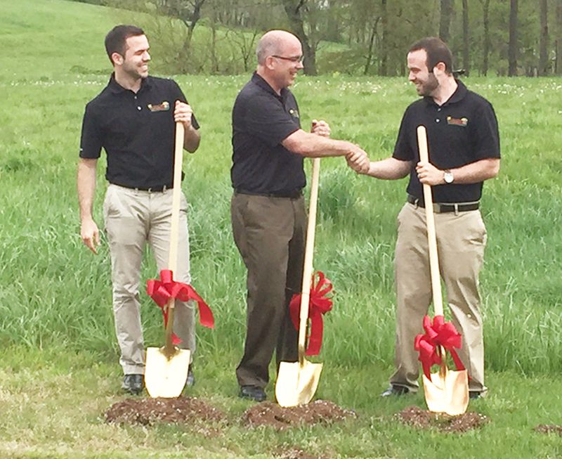 John Schrock's vision comes to fruition as Conns break ground at Amish Country Theater complex