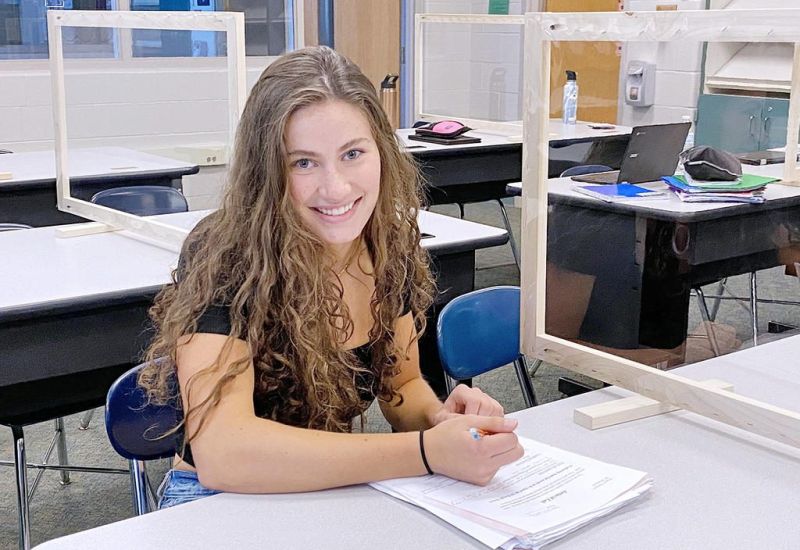 Katie Sprang of West Holmes proves discipline leads to success