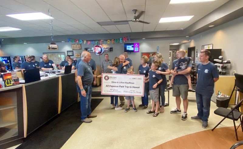 Kaufman retires after 44 years at Millersburg Tire