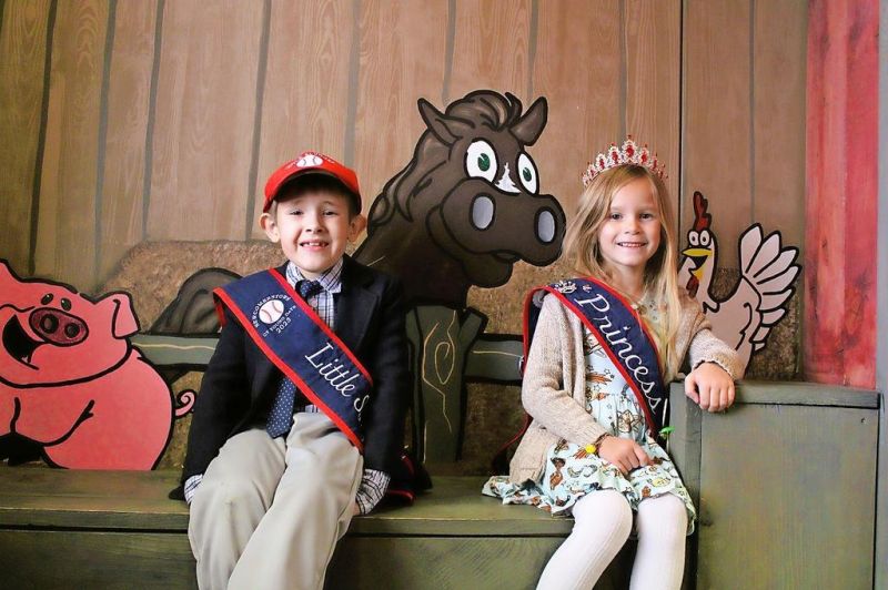 Kellie Miller and Luka Lawson help spread the word about Cy Young Days