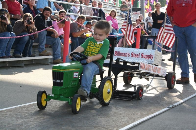 Kiddie Tractor Pull: Fun Event Promotes Farm Safety
