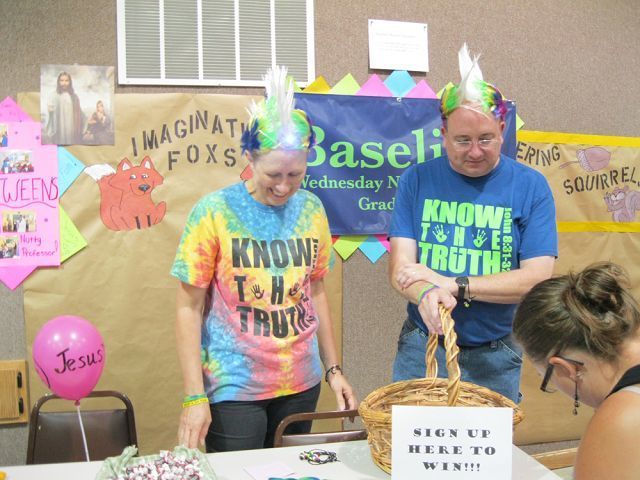 Kids received more than school supplies at church giveaway