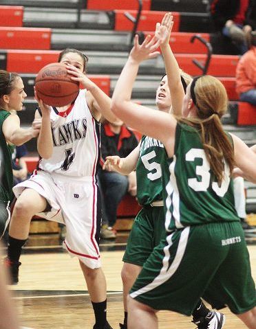 Lady Hawks club Hornets 70-18 as competition heats up