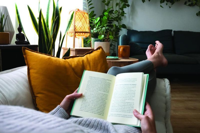 Library hosting the Read Your Socks Off Reading Challenge