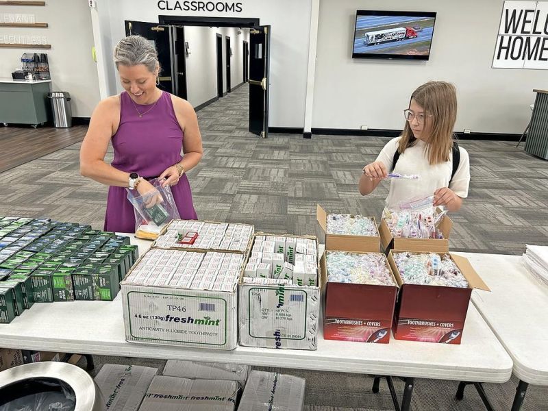 Living Water Church assists Convoy of Hope with outreach