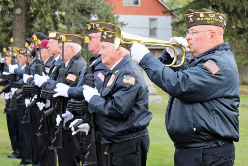 Local honor guard marks end of service for veterans