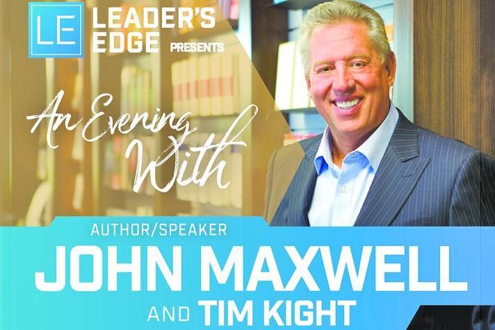 Maxwell, Kight to speak at Leader’s Edge