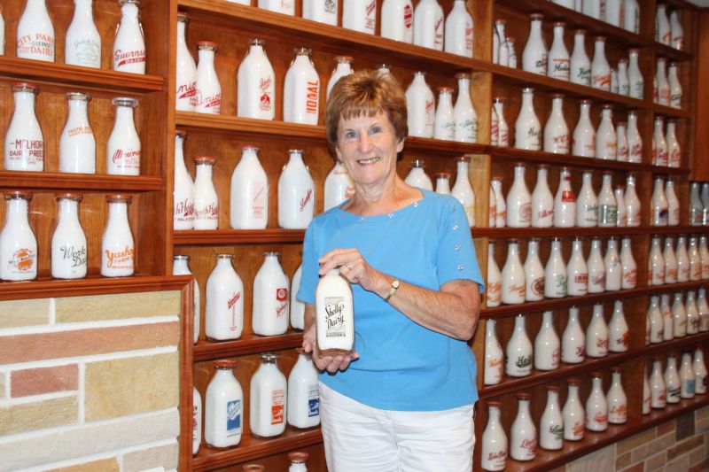 Message in a bottle: Lou McFadden's rare dairy collection to hit auction block in September