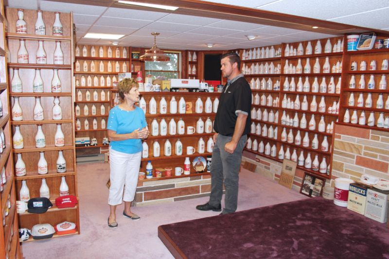 Message in a bottle: Lou McFadden's rare dairy collection to hit auction block in September