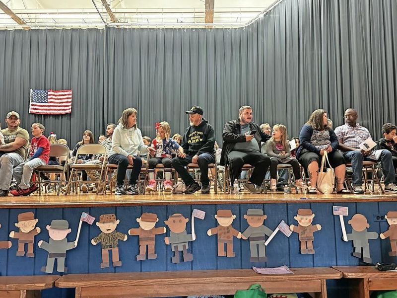 Millersburg Elementary students sing praises of local veterans