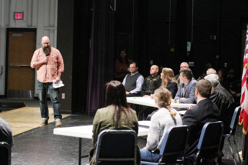 Mock trial sentencing delivers impactful messages