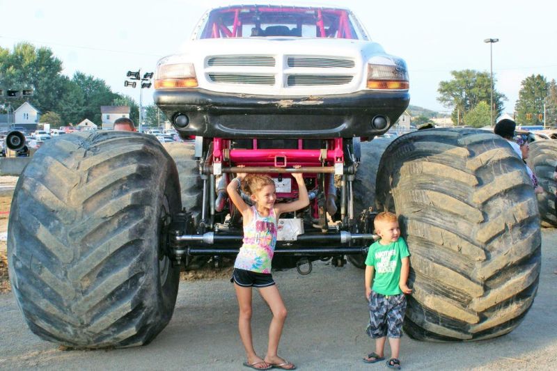 Monster trucks bring monster excitement to fair