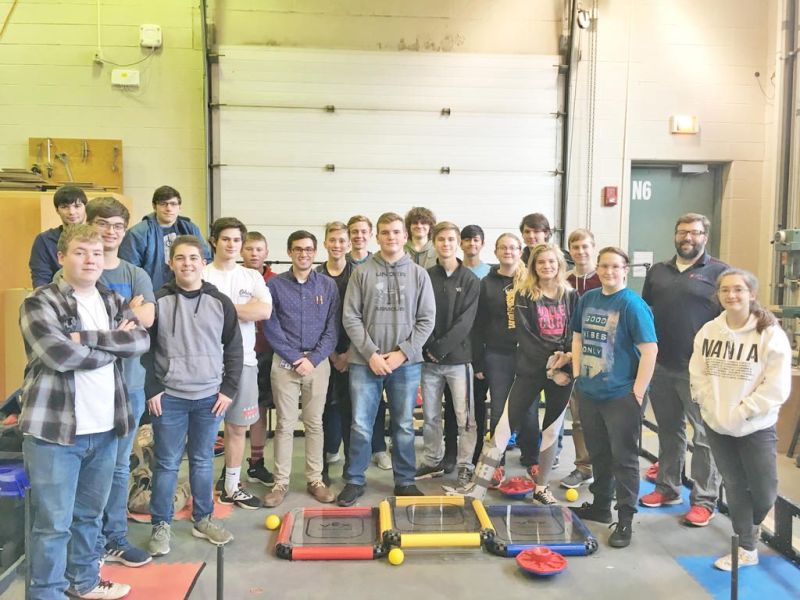 Months of intensive work showcased at Wooster High School robotics competition